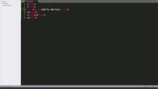 Hello World HTML Tutorial