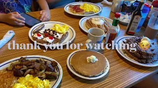 Menu Breakfast Tour in IHOP