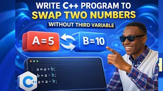 How to Swap Two Numbers Without Third Variable Coding Trick in 1 Minute