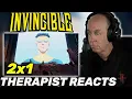 Download Lagu THIS STRESSED ME OUT! | Therapist REACTS to Invincible Season 2 Episode 1