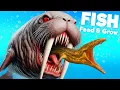 Download Lagu *NEW* WALRUS vs PREHISTORIC PROGNATHODON | Feed And Grow Fish