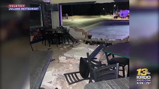 Pueblo restaurant closed after stolen vehicle drives through building