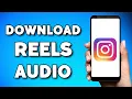 Download Lagu How To Download Instagram Reels Audio Sound Only As MP3 (2023 Guide)