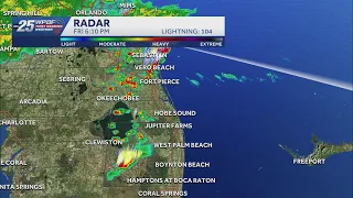 ON THE RADAR LIVE Scattered strong storms will continue to impact the area through the eveningg