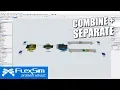Combine and Separate Items in FlexSim