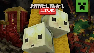 first look sulfur cube u0026 caves minecraft live march 2026