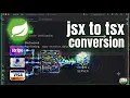 19 - jsx to tsx conversion