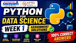 Python for Data Science Week 1 Assignment Answers 2026 NPTEL July 2026 100 Correct Solutions