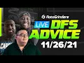GRINDERSLIVE - 21 NBA DFS PICKS STRATEGY ROTOGRINDERS