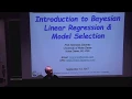 Lecture 9 Introduction to Bayesian Linear Regression Model Comparison and Selection