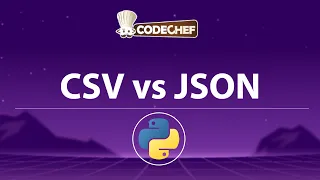 CSV vs JSON in Python Read Parse Data Like a Pro