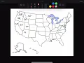 I label a blank map of the United States from memory in 75 seconds