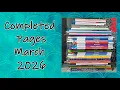Completed Pages March 2026