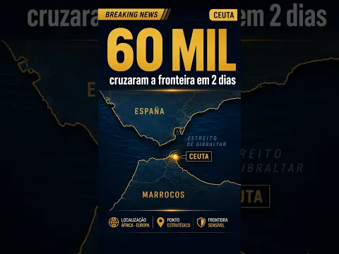 Por que milhares estão cruzando a fronteira em Ceuta? #Curiosidades #Espanha #Ceuta