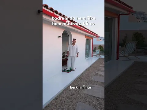 Bodrum’da Hem Lüks Hem Mütevazı Bir Ev
