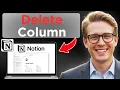 How To Delete A Column In Notion Updated 2025