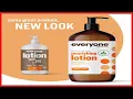 Everyone Nourishing Hand and Body Lotion 32 Ounce Pack of 2 Citrus and Mint Plant-Based Lotion