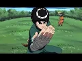 Rock Lee uses the Drunken fist technique against Kimimaro re-upload