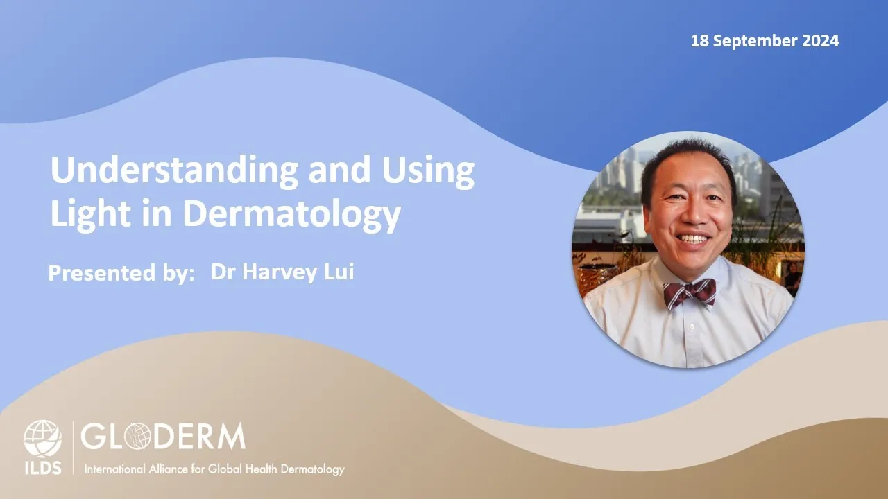 GTC Webinar Series 2023-2024 | Understanding and Using Light in Dermatology