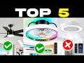 TOP 5 BEST ENCLOSED CEILING FANS with LIGHTS 2025 Best CEILING FANS on AMAZON