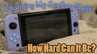 Changing JoyCon Shells How Hard Can It Be