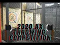 2020 Ax Throwing Competition