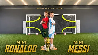 MINI MESSI VS MINI RONALDO | WORLD CUP 2026 EDITION 