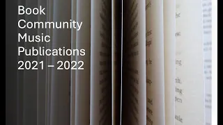 Community Music Publications 2022