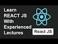 Learn React With Experienced Lectures - React JS Installation In Hindi