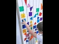PicassoTiles PicassoToys Cross Word Puzzle Scramble Game Matching Upper and Lower Case Letter Play