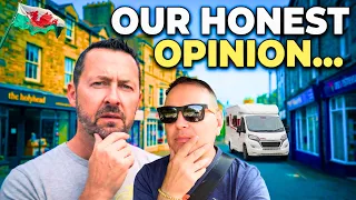 Vanlife Wales - The Most Disappointing Town Motorhome Van Life UK Trip