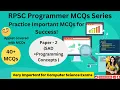 RPSC Programmer Exam Paper 2 40 MCQs on System Analysis Design OOP Java Advanced Java