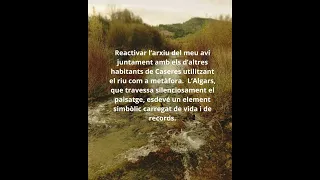 Alla on l aigua ens parla Clara Martin Grau