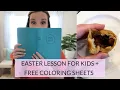 EASTER SUNDAY OBJECT LESSON FOR KIDS Free Coloring Sheets for Holy Week
