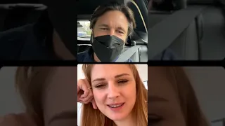 Instagram Live Alexandra Breck y Martin Henderson 18 11 2021