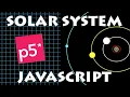 I built our Solar System using Javascript and maths CODING - Javascript
