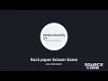 Rock Paper Scissors Game in JavaScript with Source code JavaScript Project Tutorial