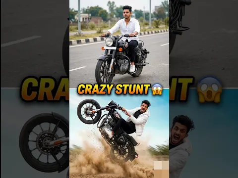 Nishu Bhai Dangerous Bullet Stunt Beats Rohit Bhai Normal Ride