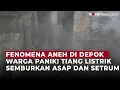 Download Lagu Depok Gempar! Kepulan Asap \u0026 Arus Listrik Misterius Muncul dari Bawah Tiang Listrik | OneNews Update