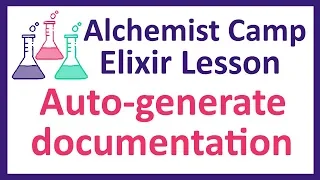Autogenerate Elixir Documentation ExDoc