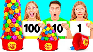 100 Vrstiev Potravinovej Výzvy | Kuchynský boj s Jedlom Fun Teen
