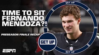 Breaking down Fernando Mendoza s preseason finale struggles Is it time to sit Get Up