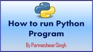 First Python Program or Hello world Program in Python in Hindi