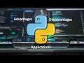 4 Advantages Disadvantages Applications Of Python