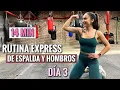 Ejercicios para ESPALDA y Hombros Express 14 MINUTOS Rutina Rapida Para Tonificar