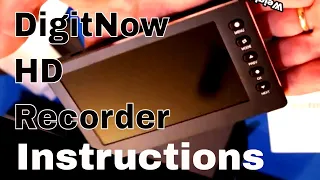 DIGITNOW Capture Box INSTRUCTIONS