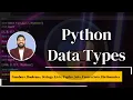 Data Types in Python Hindi Python Tutorials for Beginners