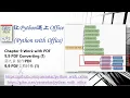 Python with Office 088 - Work with PDF