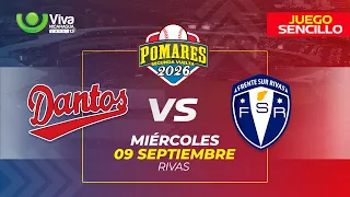 Dantos vs. Frente Sur Rivas - [Pomares 2026 | Juego Sencillo] - |09/09/2026]