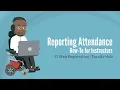J1 Web Registration - Faculty Hub Reporting Attendance